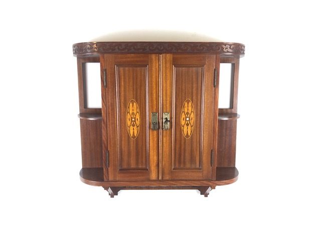 Foto Jugendstil Wall Cabinet Dresden 1905 h63x67x18