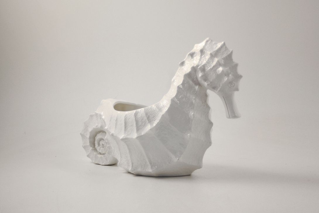 Foto Porcelain Sea Horse Bowl