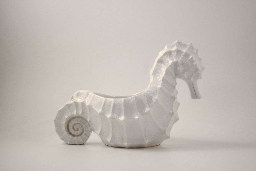 Foto Porcelain Sea Horse Bowl