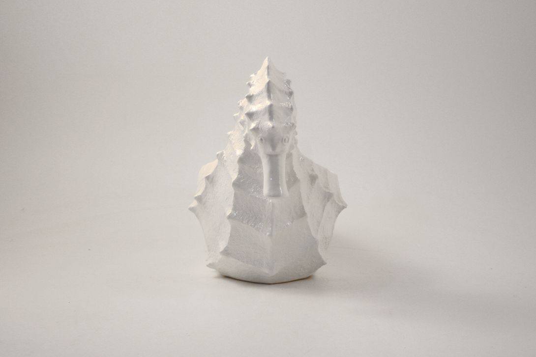 Foto Porcelain Sea Horse Bowl