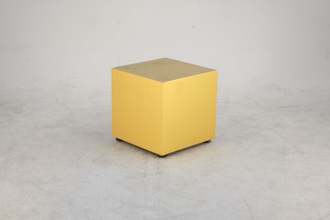 Foto Golden Cube h52x45x45