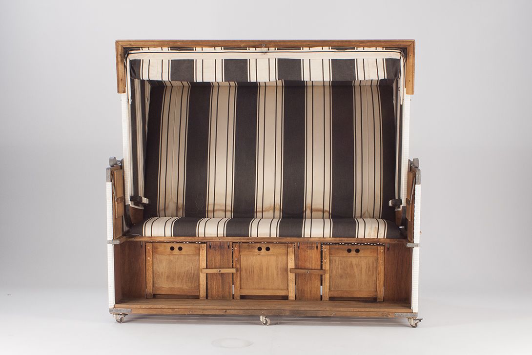 Foto Classic Striped Beach Chair h158x173x89