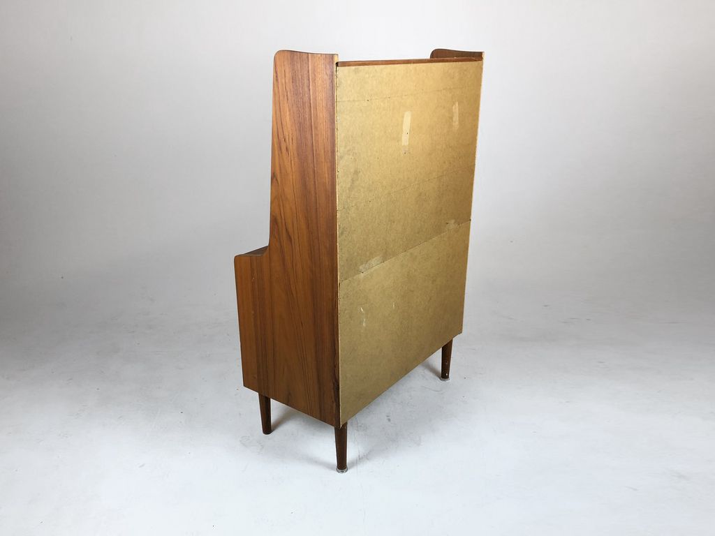 Foto Teak Highboard with Extendable Secretary Unit