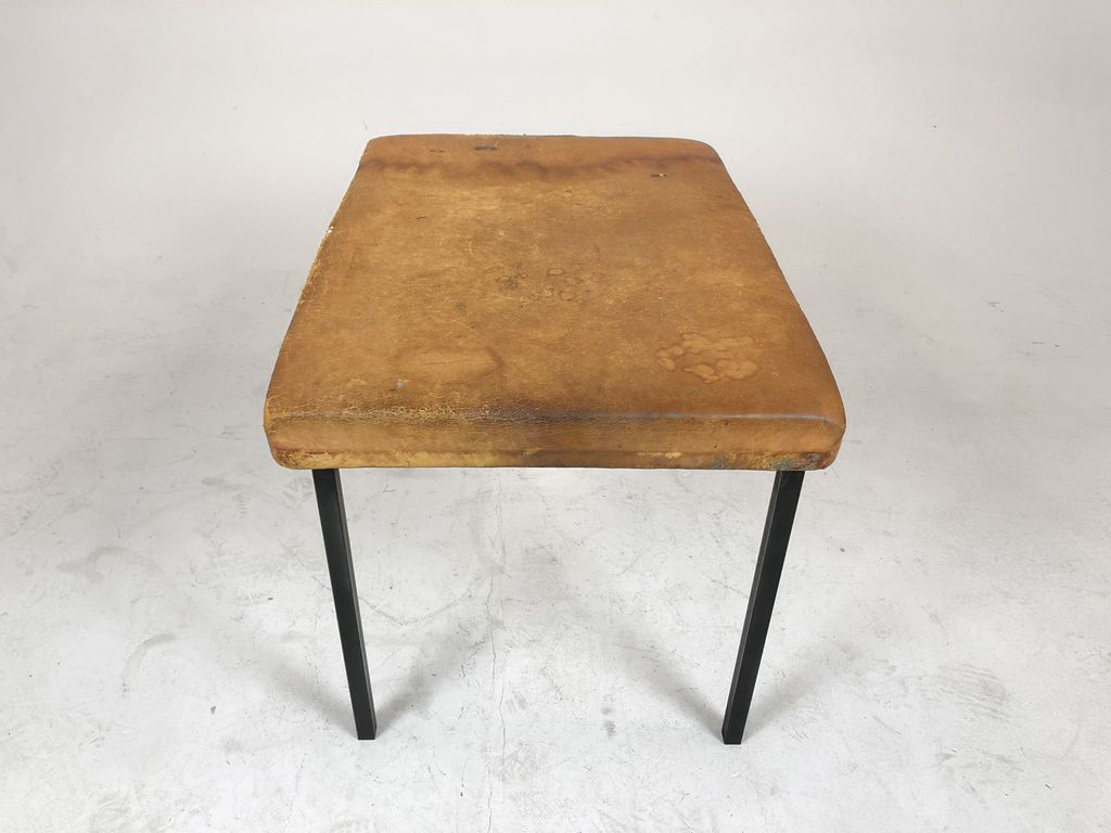 Foto Leather Stool