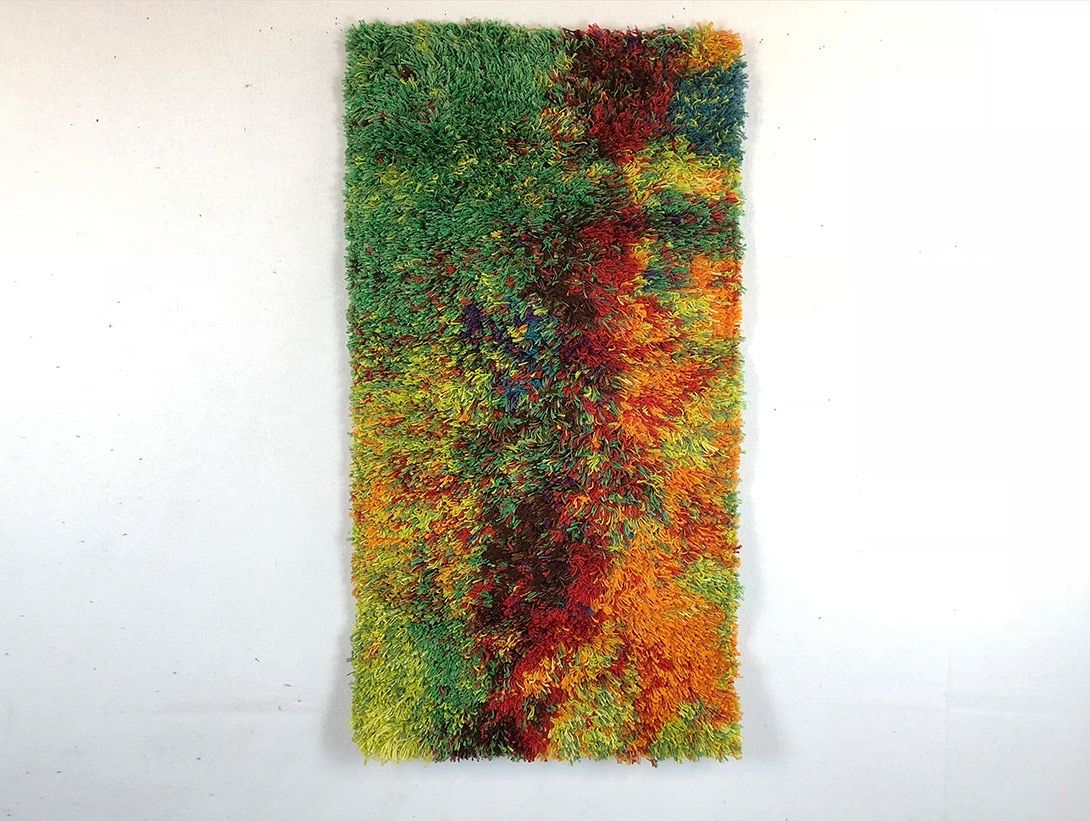 Foto Colorful Fuzzy Carpet 140x70cm 0022