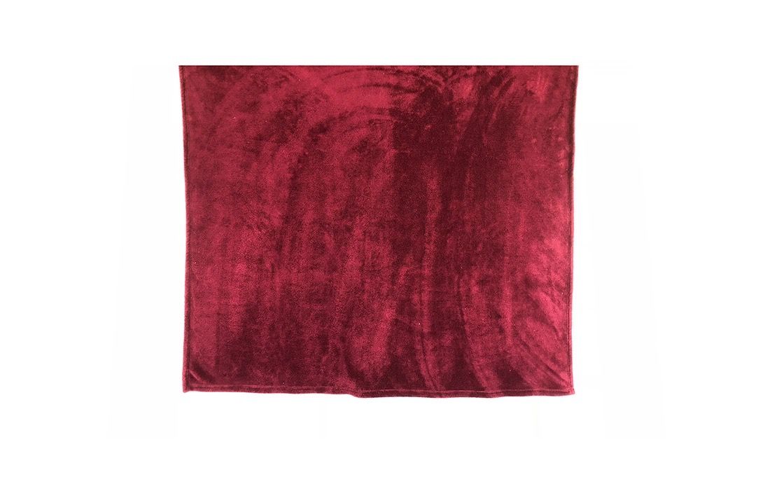 Foto Red Velour Blanket 195 x 150