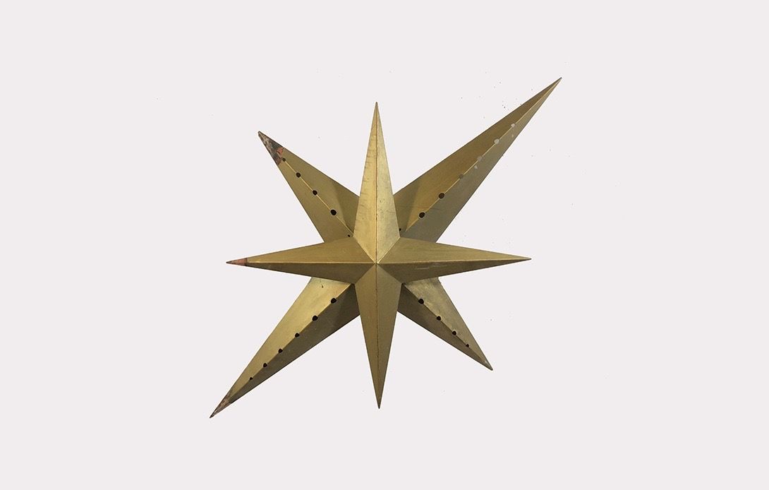 Foto Decorative Star h130x120x20