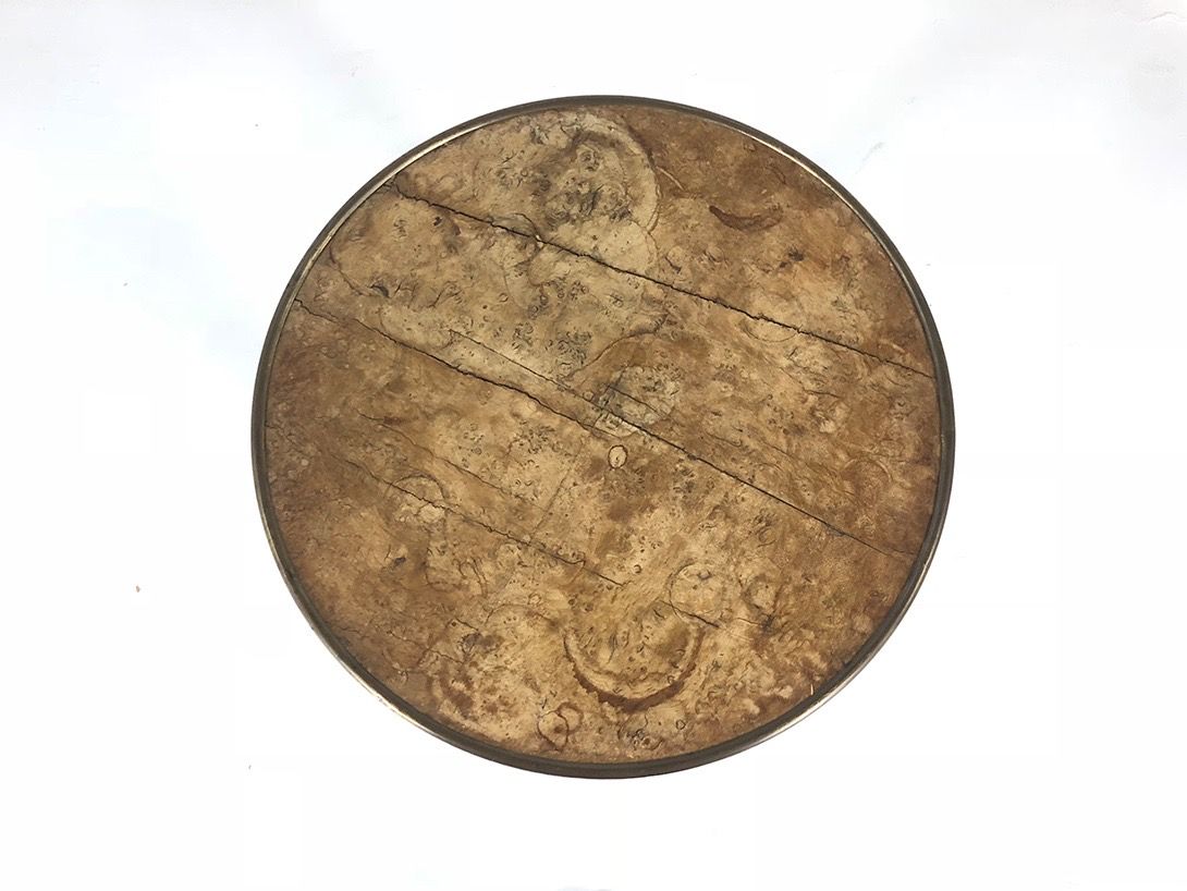 Foto Round Wooden Side Table h65x50