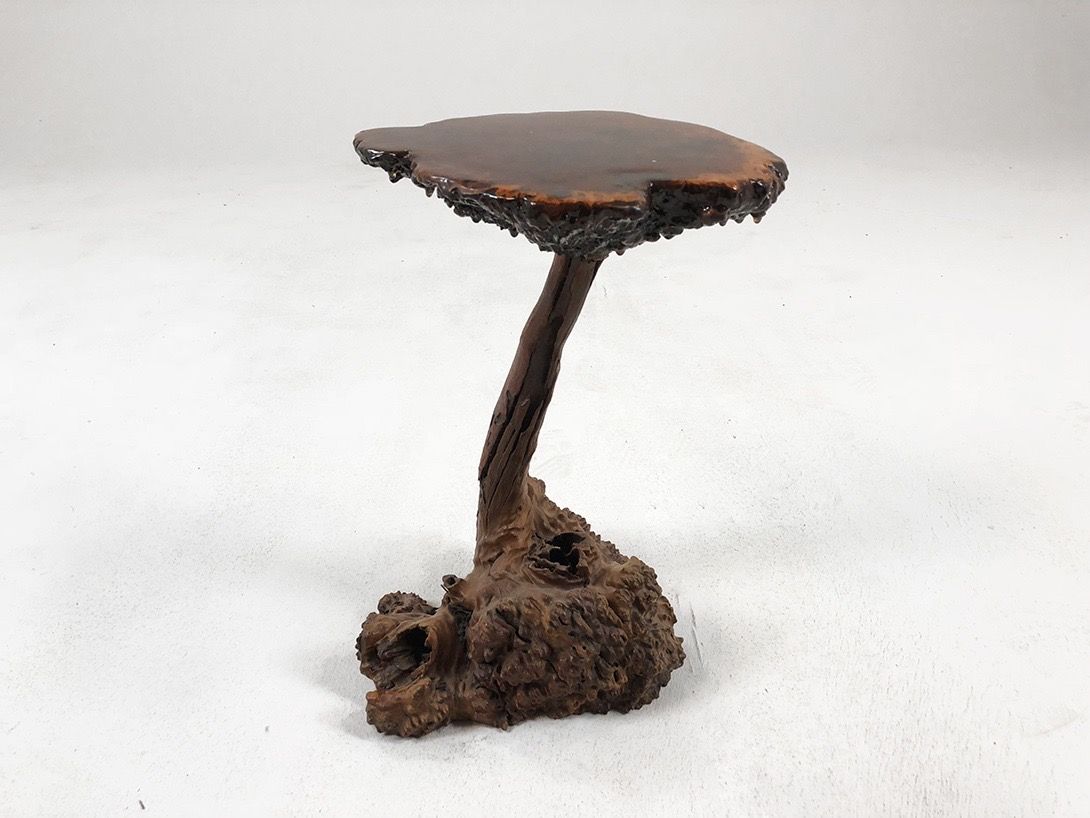 Foto Natural Wood Side Table h38