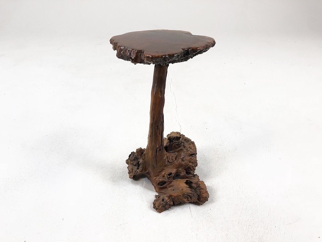 Foto Natural Wood Side Table h38