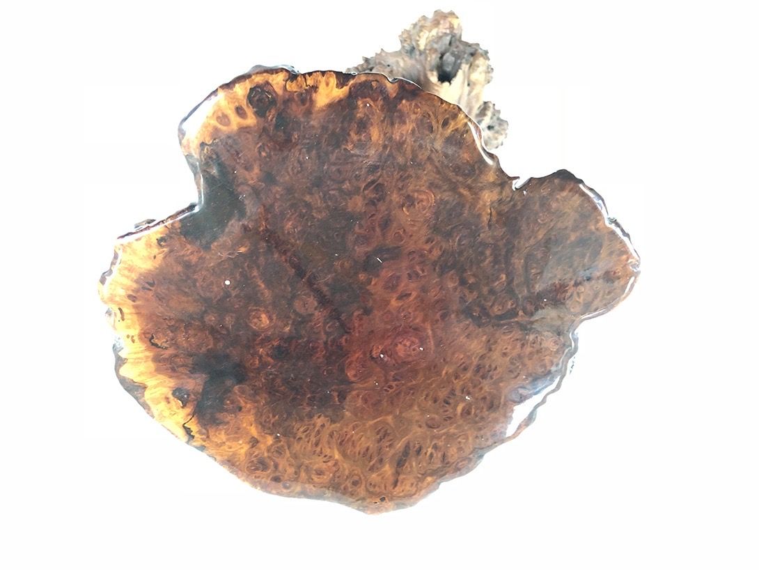 Foto Natural Wood Side Table h38