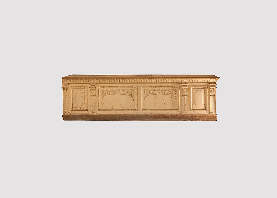 Foto Light Brown Joinable Wooden Counter Gründerzeit