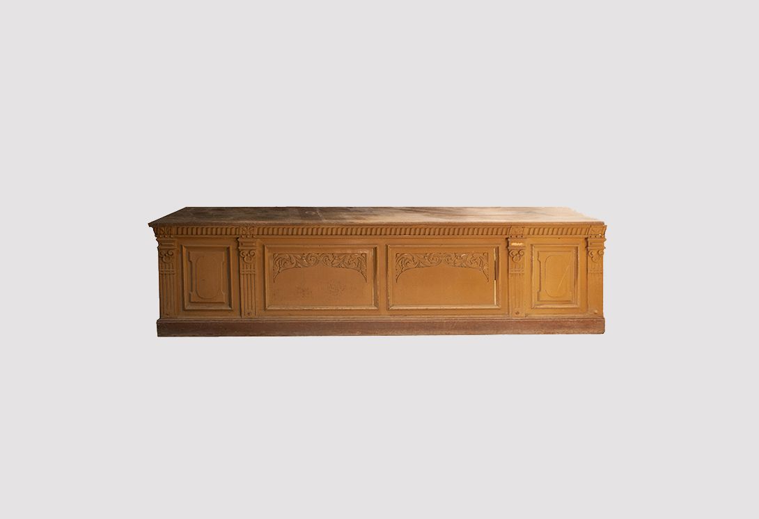 Foto Brown Joinable Wooden Counter Gründerzeit