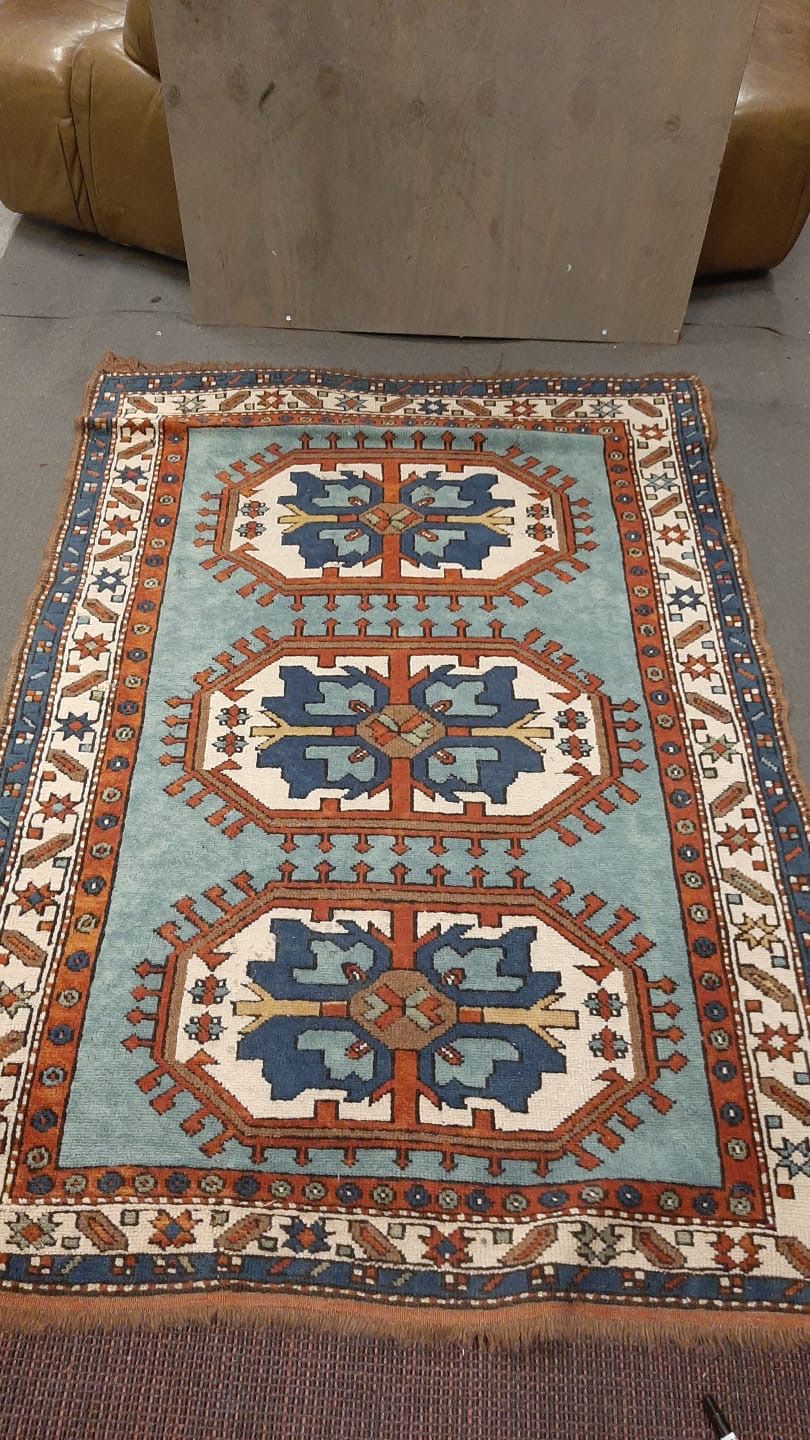 Foto Blue Persian Carpet 170x123cm 0084