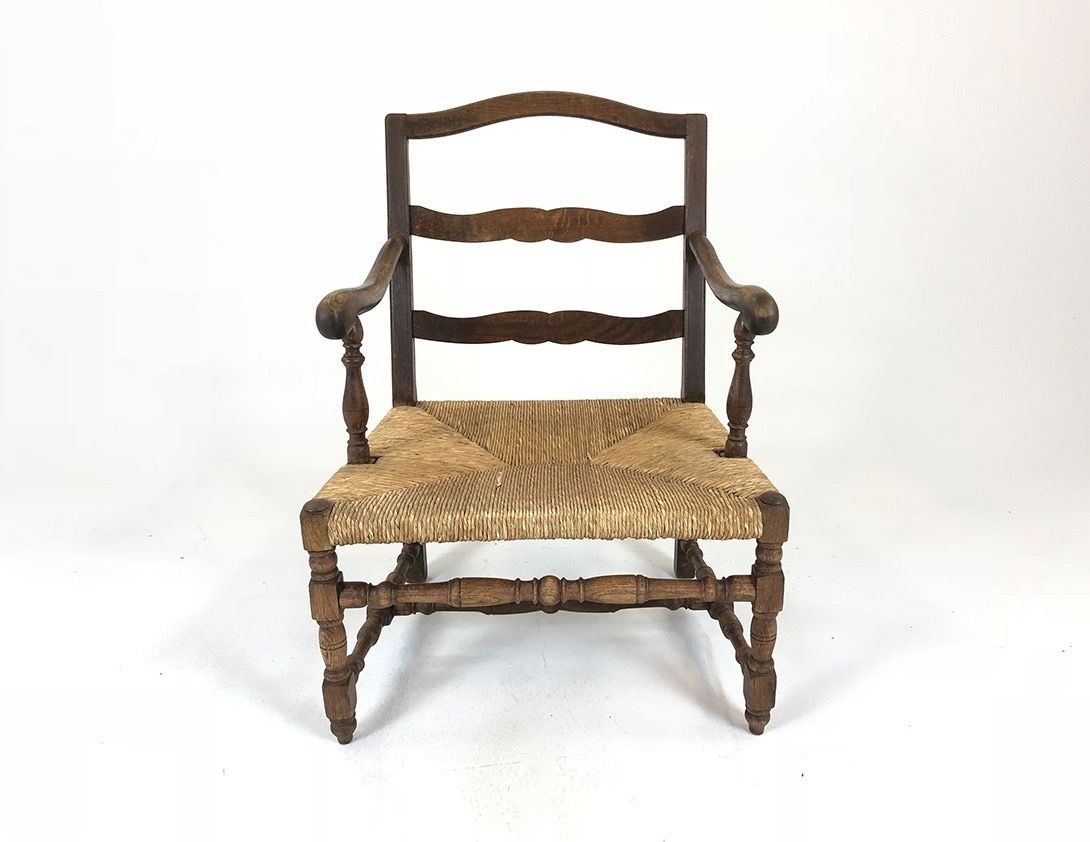 Foto Wooden Mediterranean Easy Chair 1930