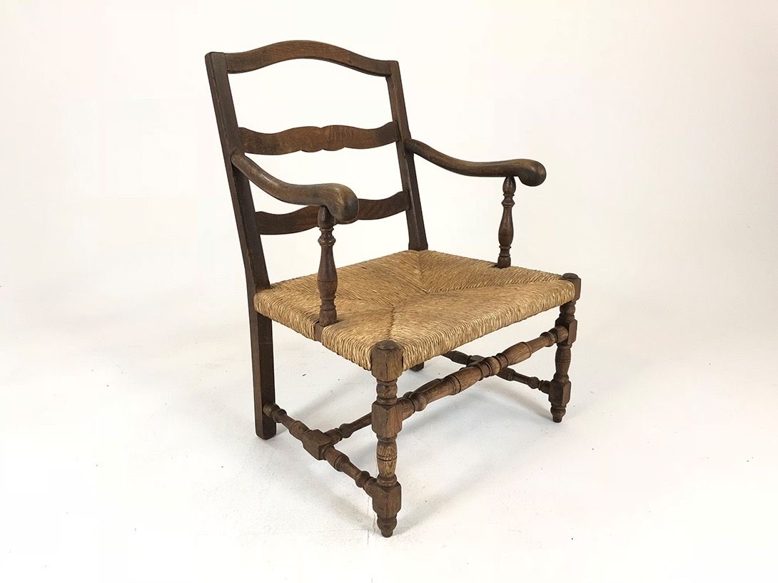 Foto Wooden Mediterranean Easy Chair 1930