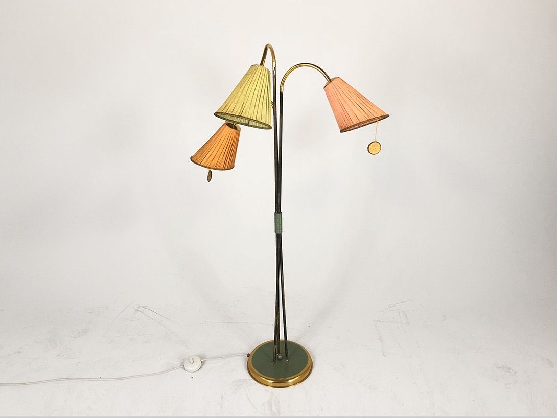 Foto Floor Lamp with Three Shades Bremen 1955 h140 E1
