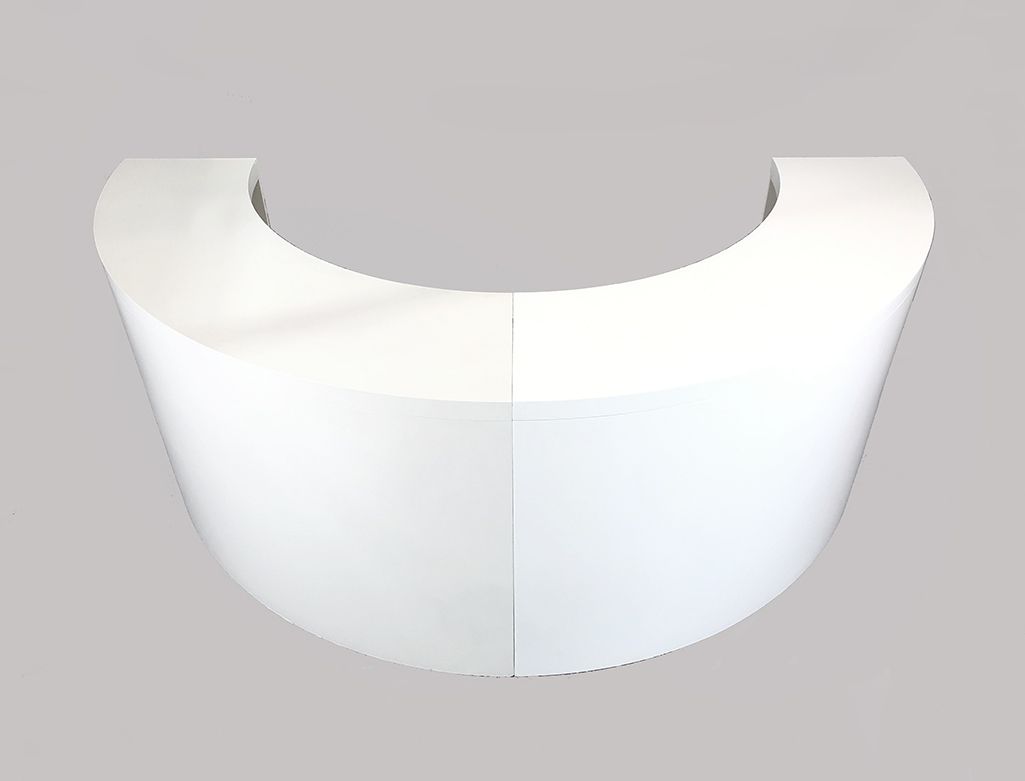 Foto White Round Modular Bar