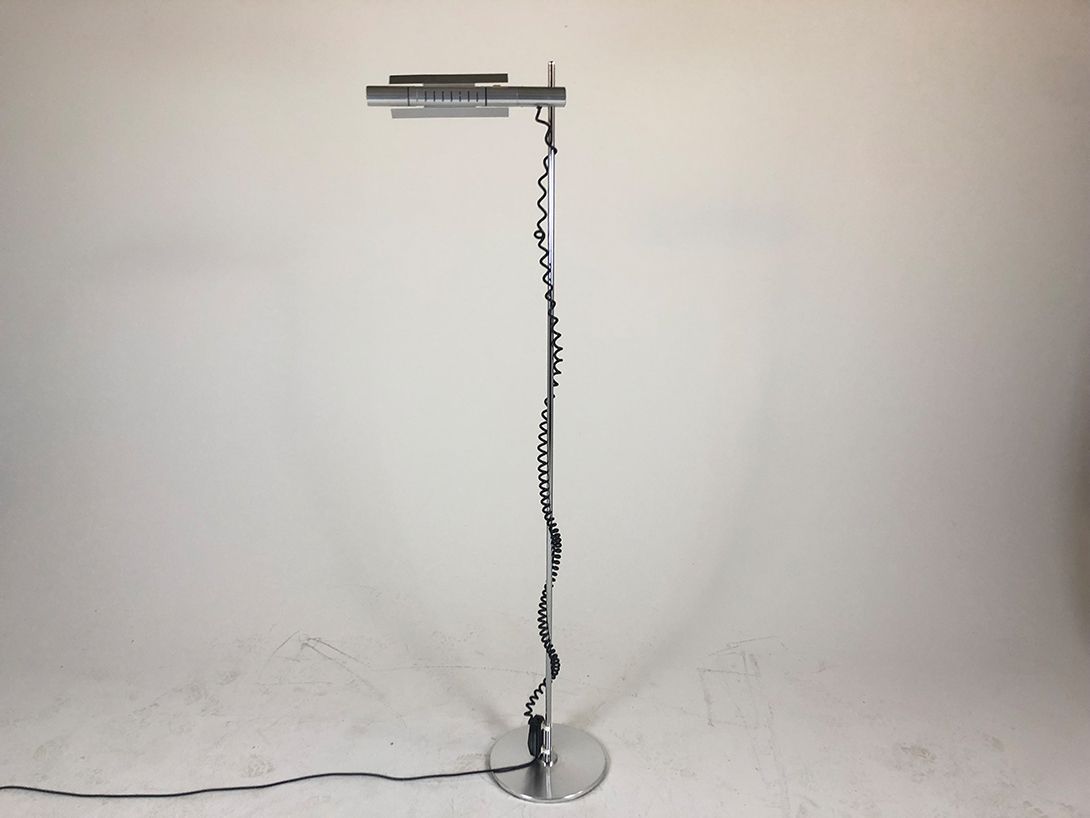 Foto Silver Adjustable Floorlamp with Wire h175 B1+