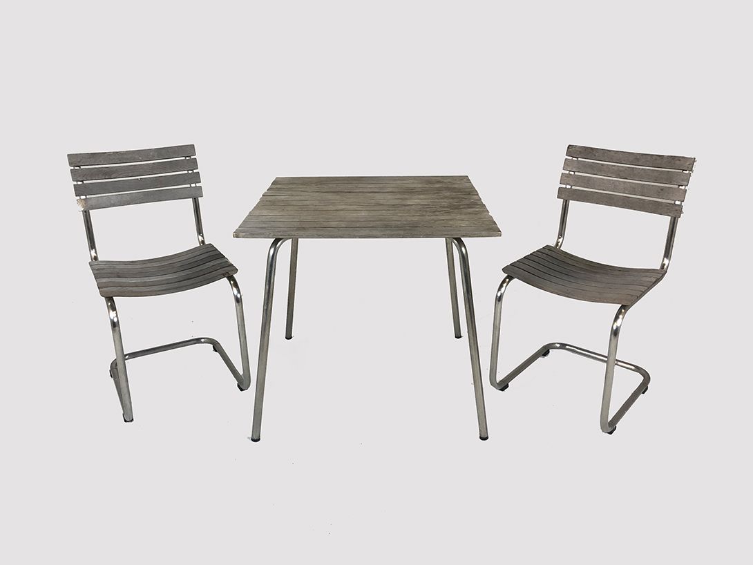 Foto Grey Garden Chair