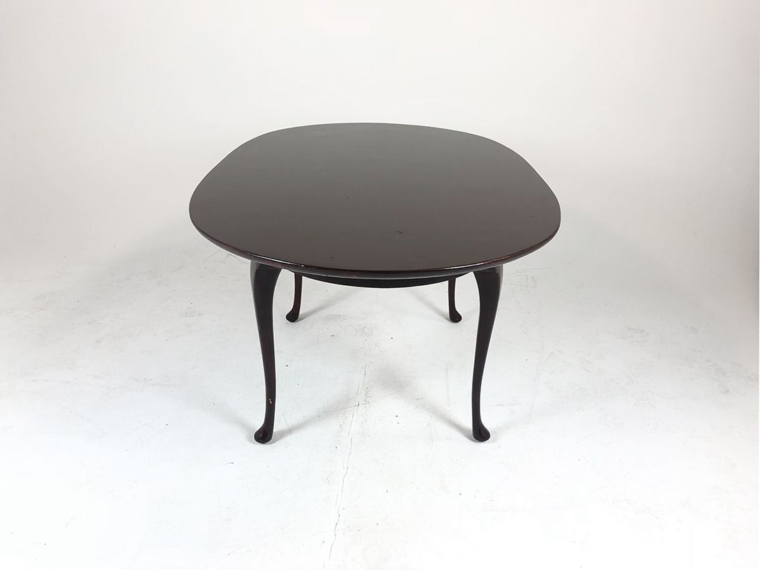 Foto Black Wooden Dining Table h72x150x96