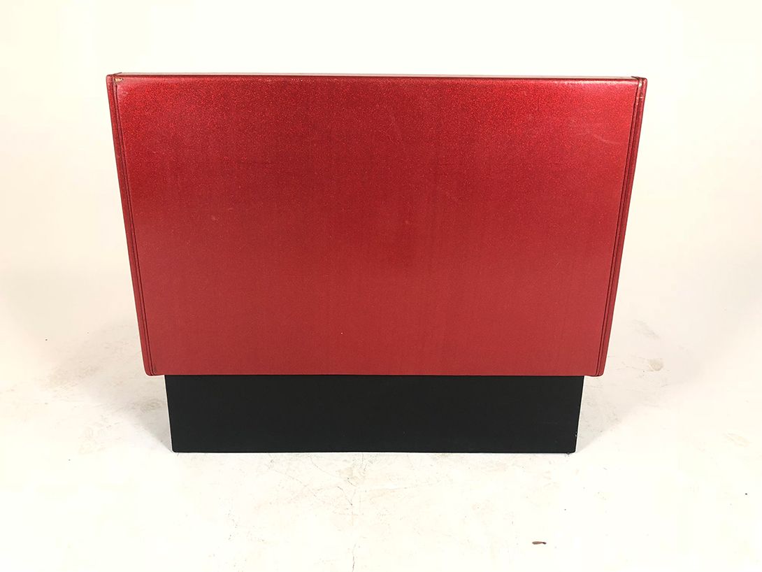 Foto Red American Diner Bench