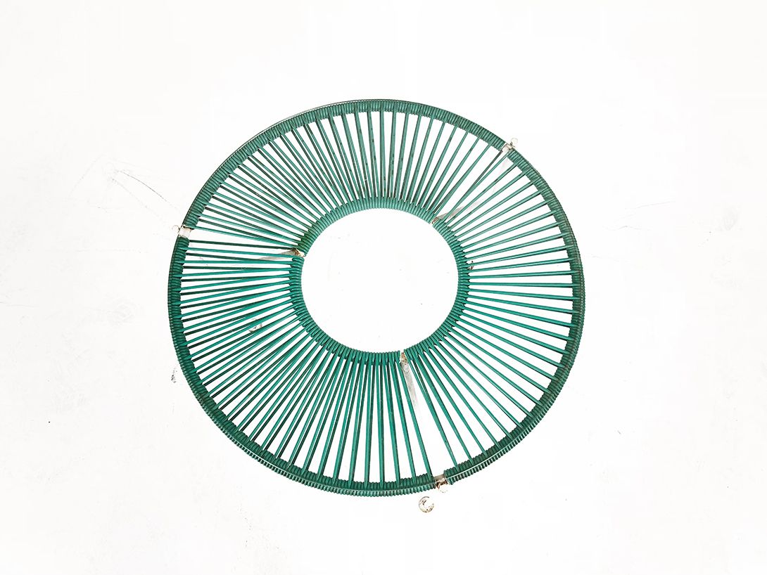 Foto Green Spaghetti Table Germany 1970 h62x67
