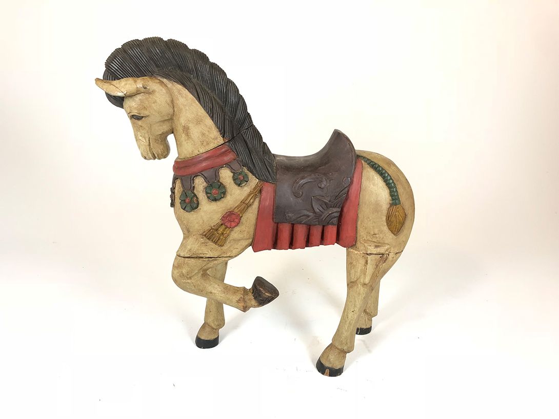 Foto Large Wooden Toy Sculpture h90x83x27