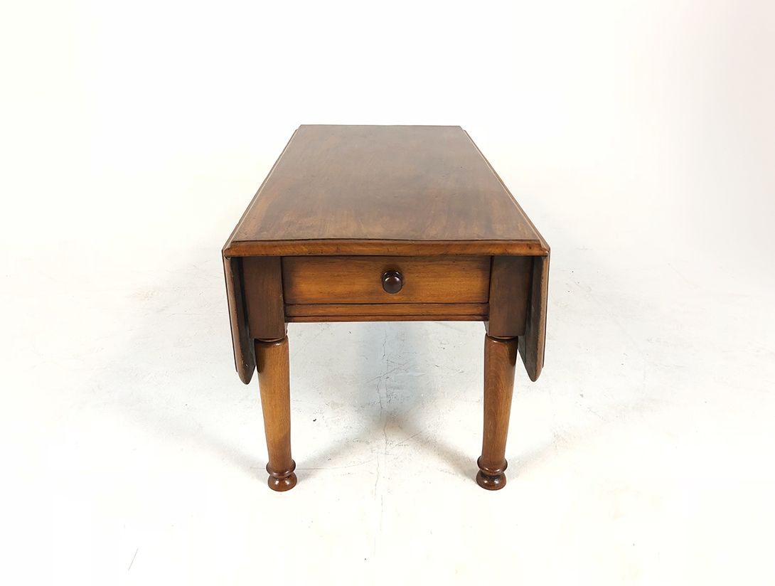 Foto Extendable Coffee Table with Drawer h50x50x100