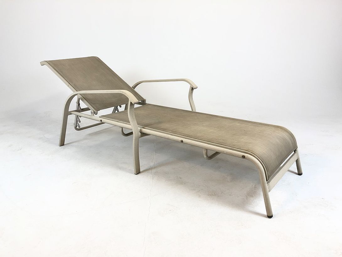 Foto Grey Adjustable Sunbed
