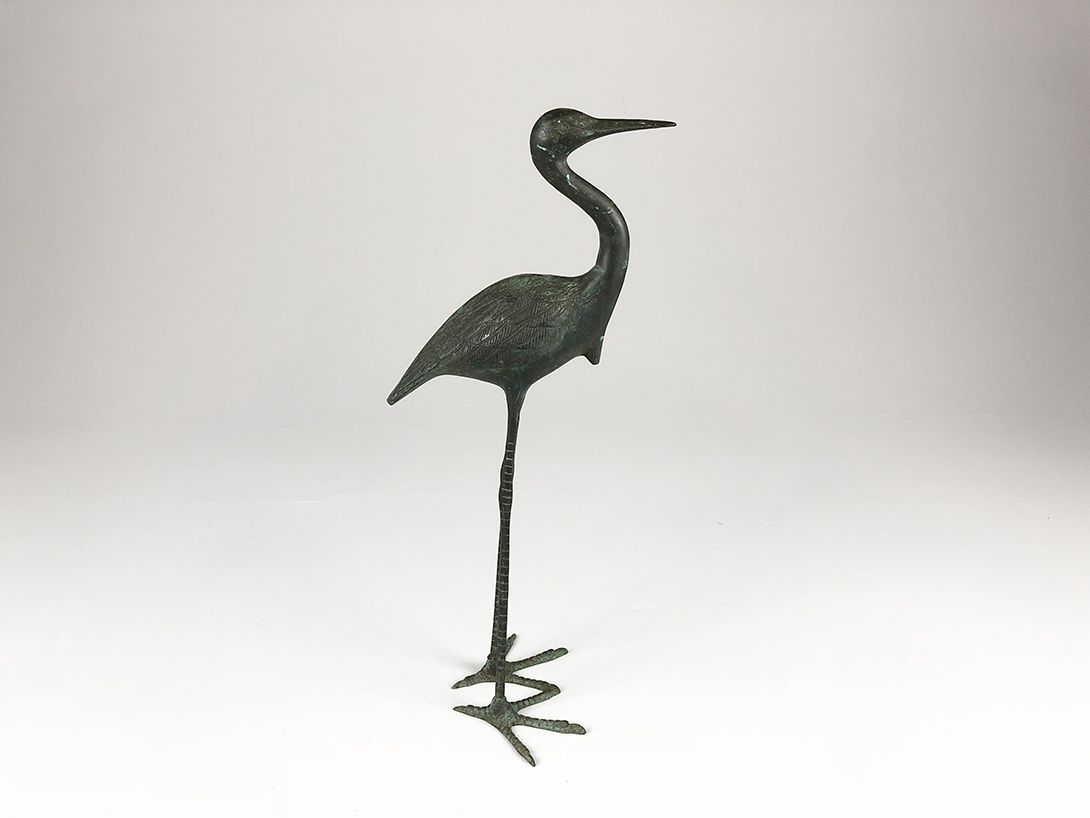 Foto Decorative Stork Figure