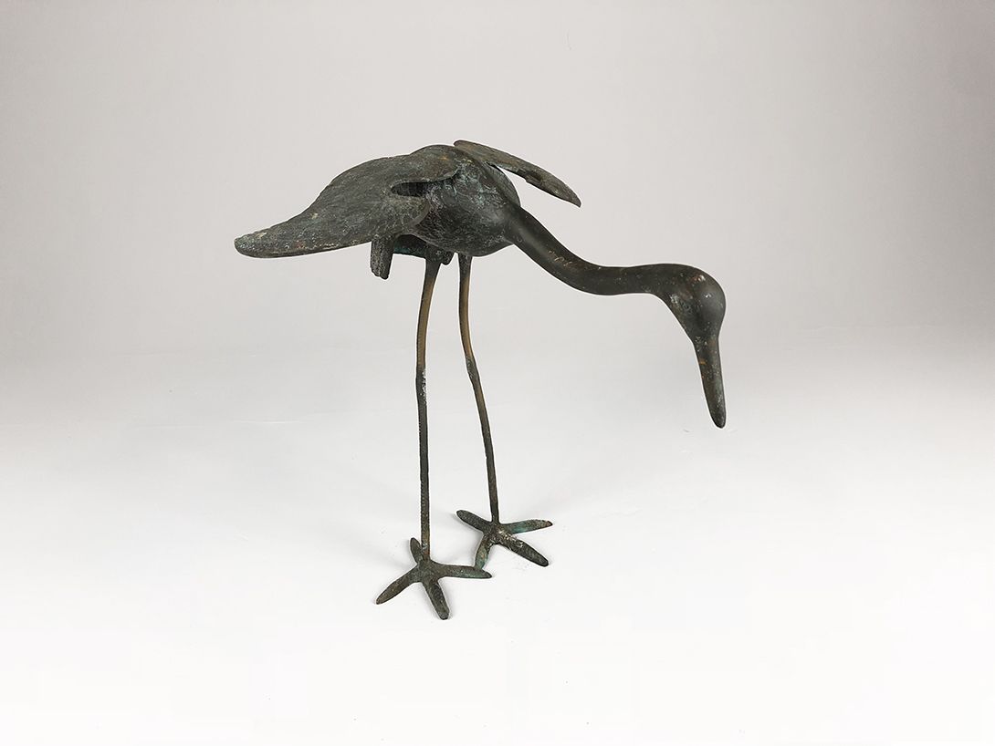 Foto Stork with Spread Wings