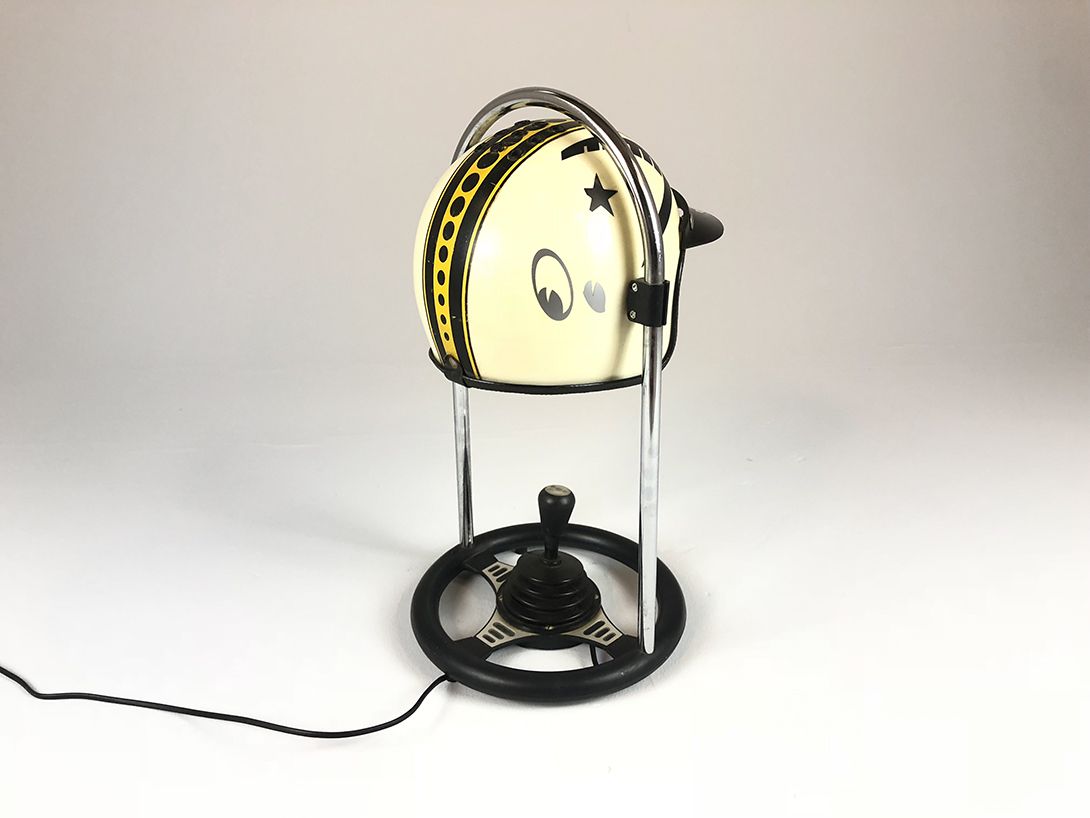 Foto Racing Helmet Lamp Germany 1970 h53