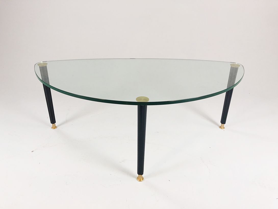 Foto Three Legged Glass Coffee Table h44x61x120