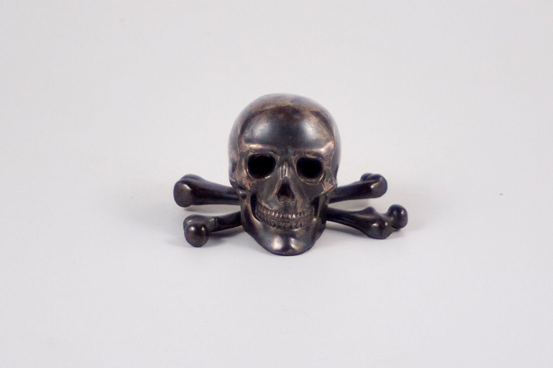 Foto Metal Skull and Bones
