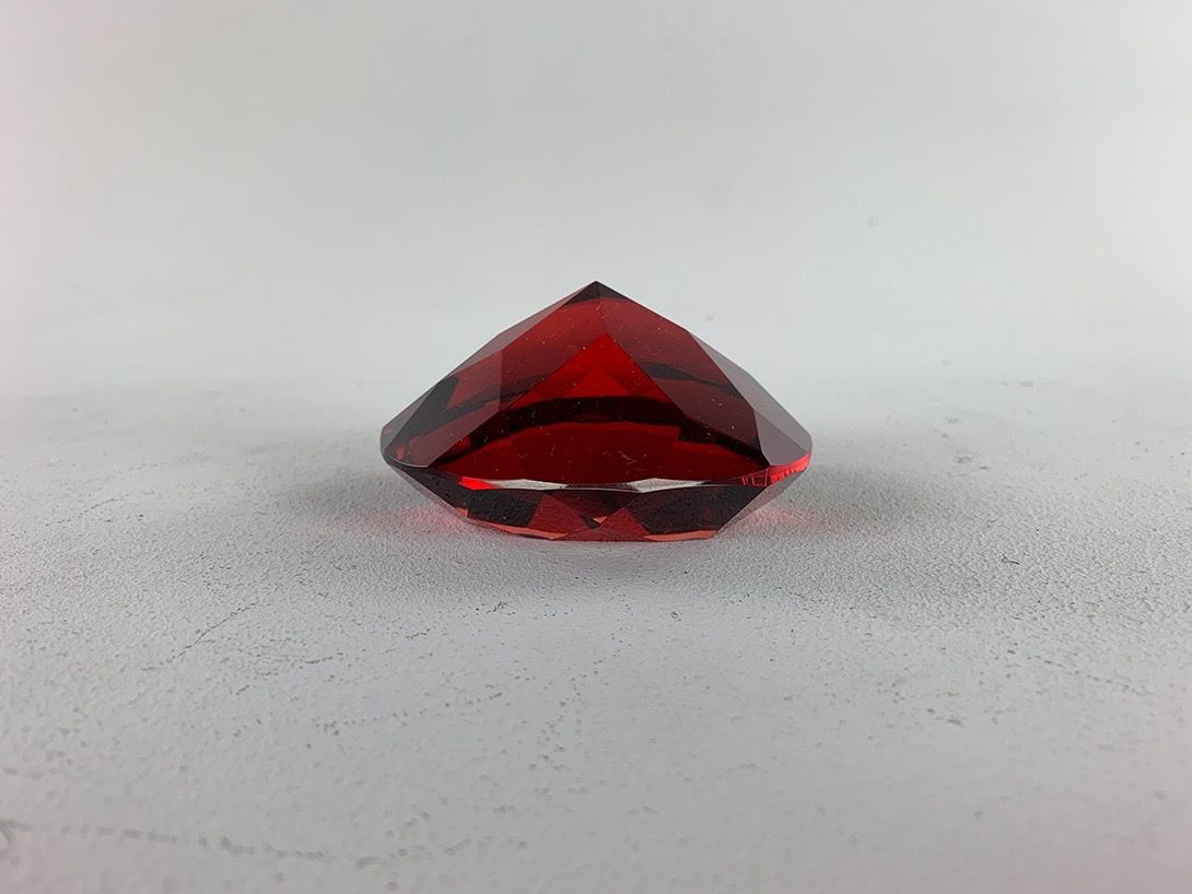 Foto Paper Weight Rubin Diamond Shaped Jena 1925