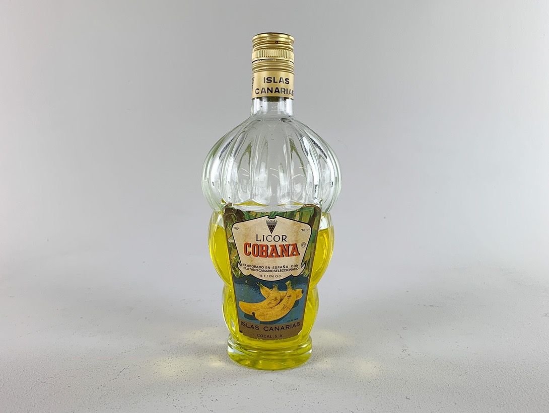 Foto Canarian Banana Liqour Bottle