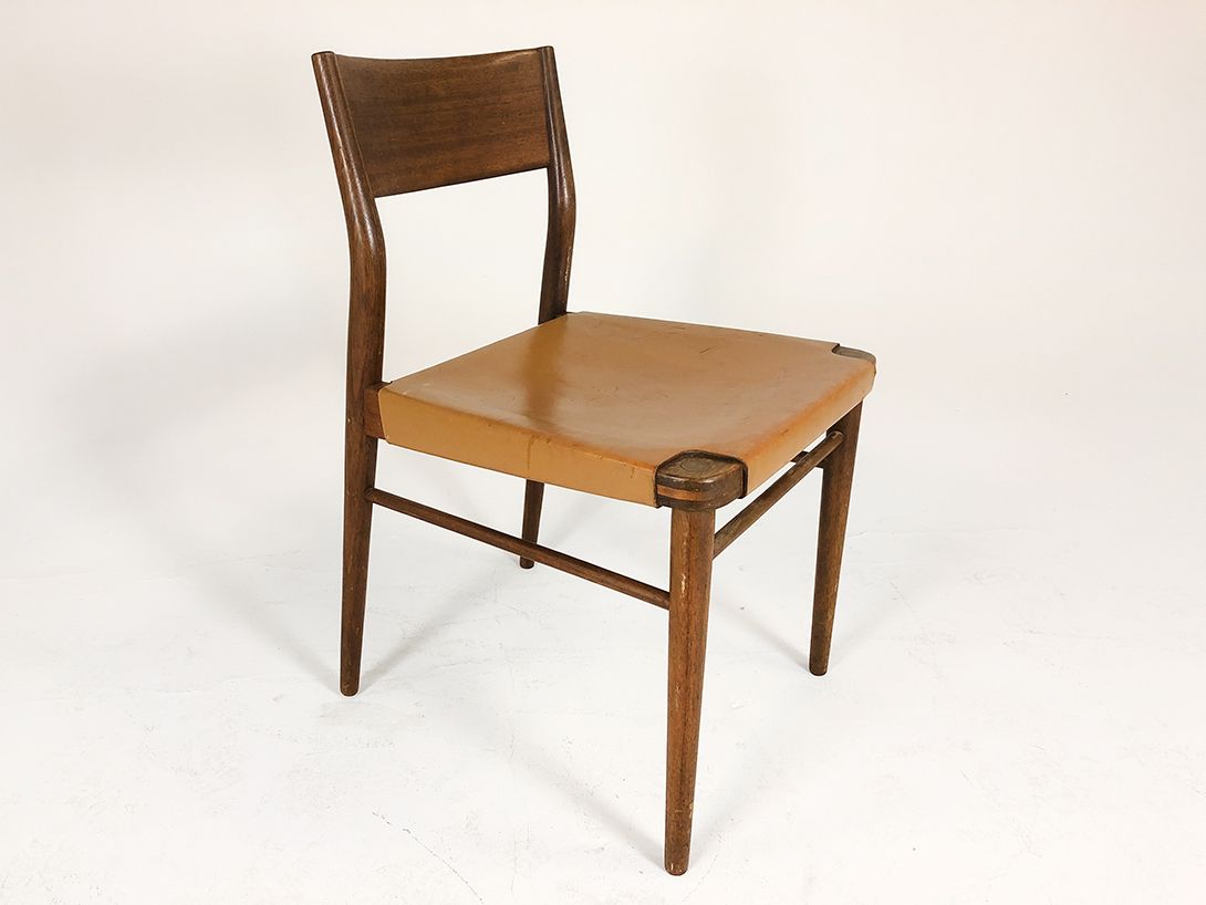 Foto Georg Leowald for Wilkhahn Rosewood Dining Chairs