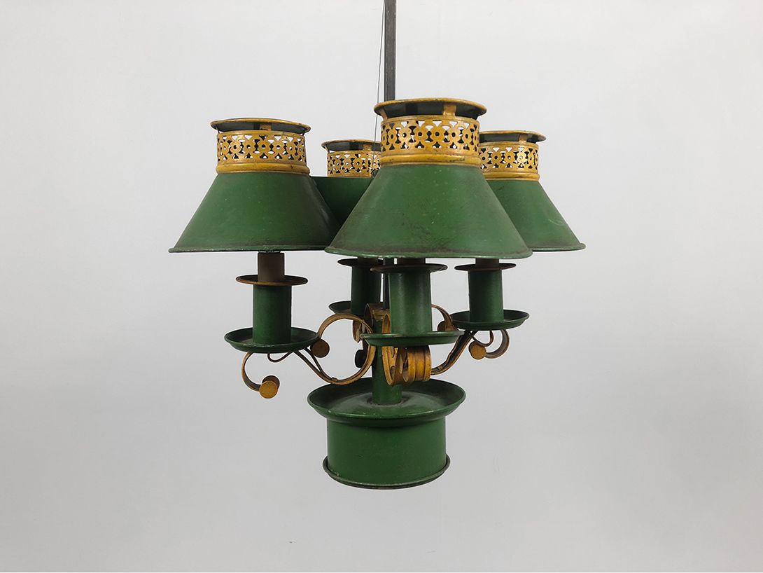 Foto Green Four Shades Pendant Lamp ø47