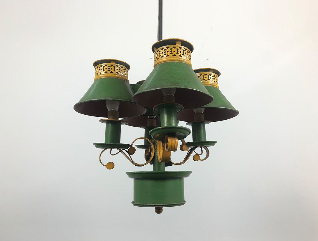 Foto Green Four Shades Pendant Lamp ø47