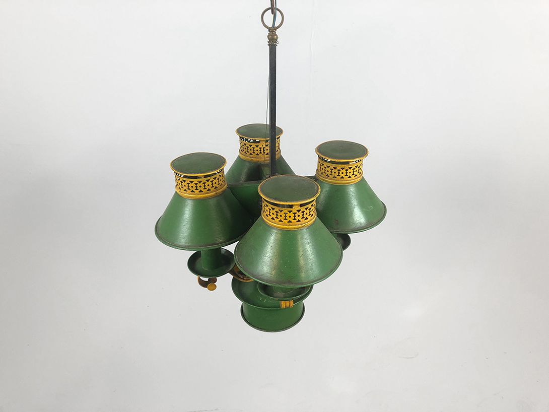 Foto Green Four Shades Pendant Lamp ø47
