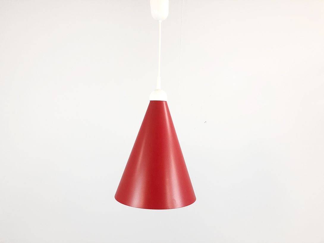 Foto Red Cone Pendant Lamp ø29