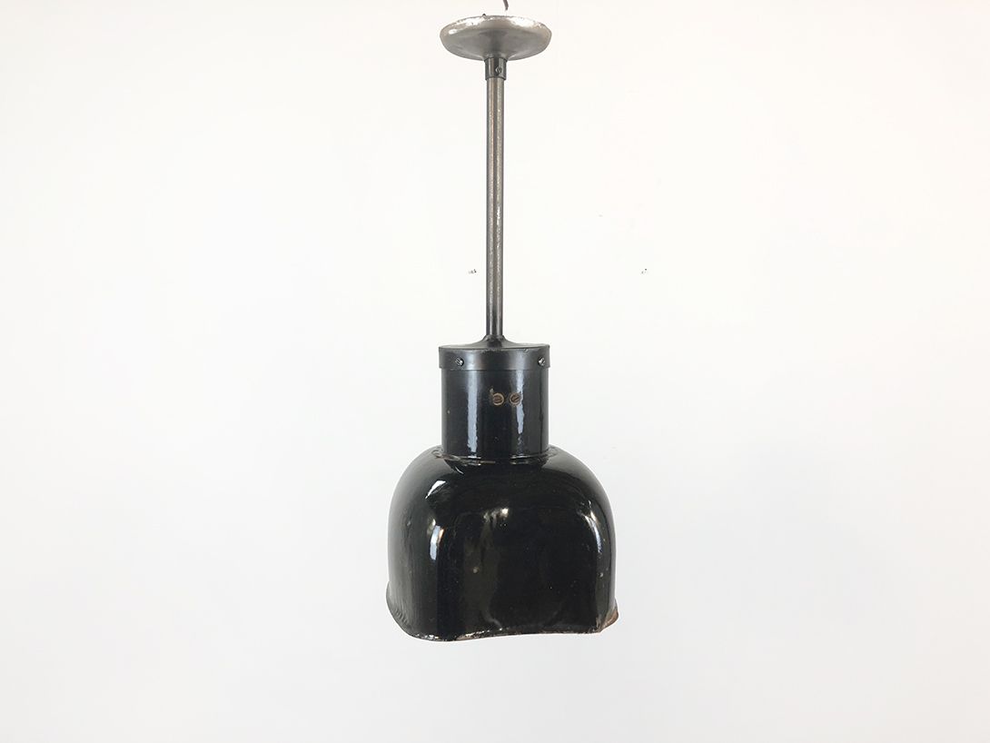 Foto Black Metal Pendant Lamp h59