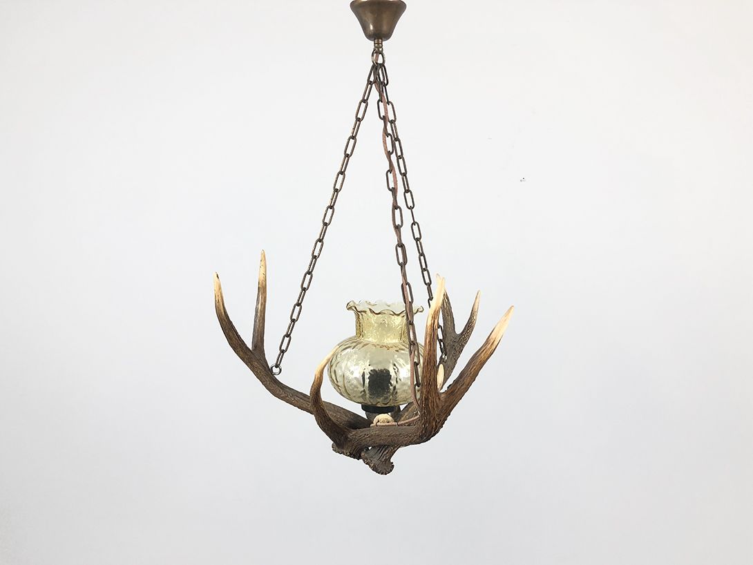 Foto Pendant Lamp with Horns h68