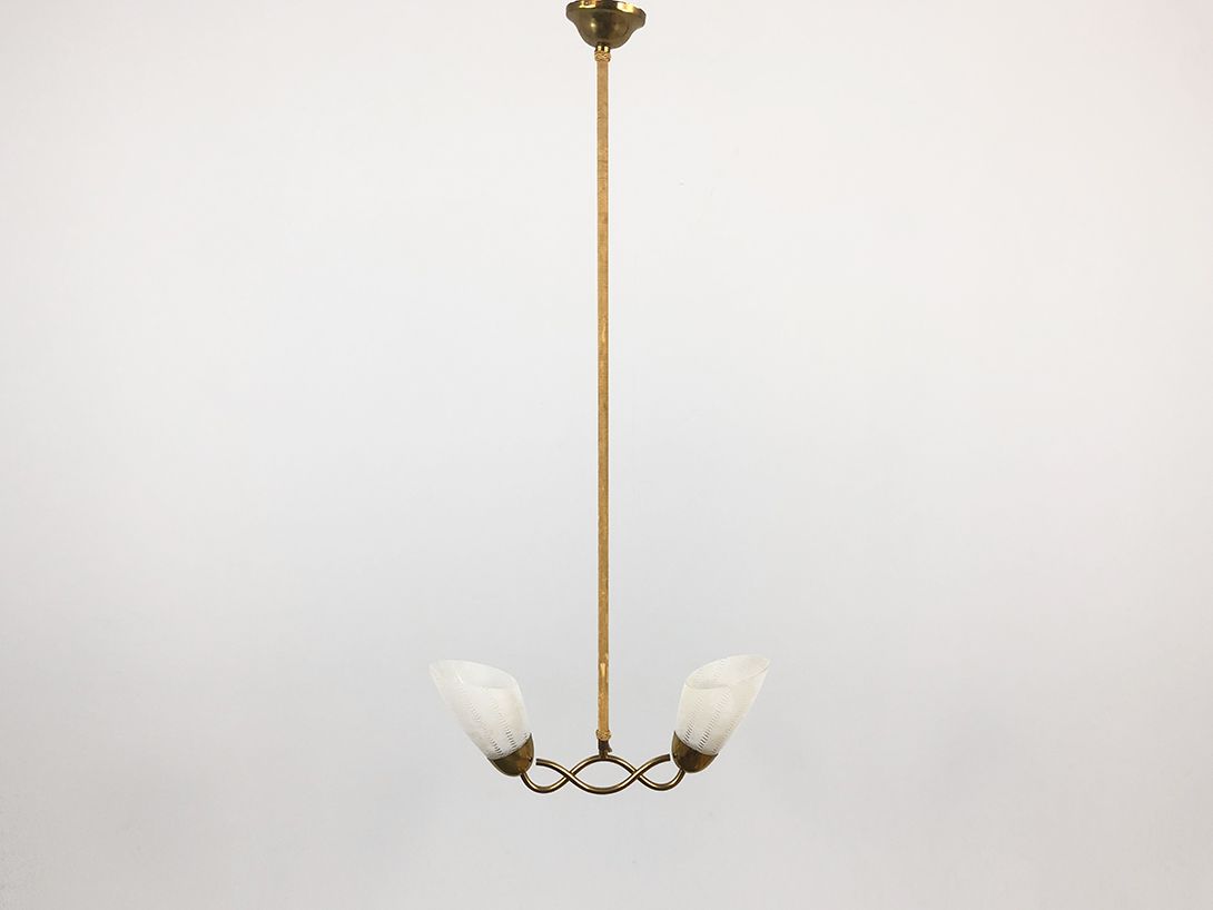 Foto Super Long Golden Pendant Lamp h109