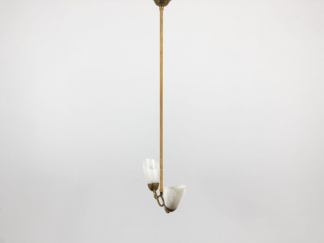 Foto Super Long Golden Pendant Lamp h109