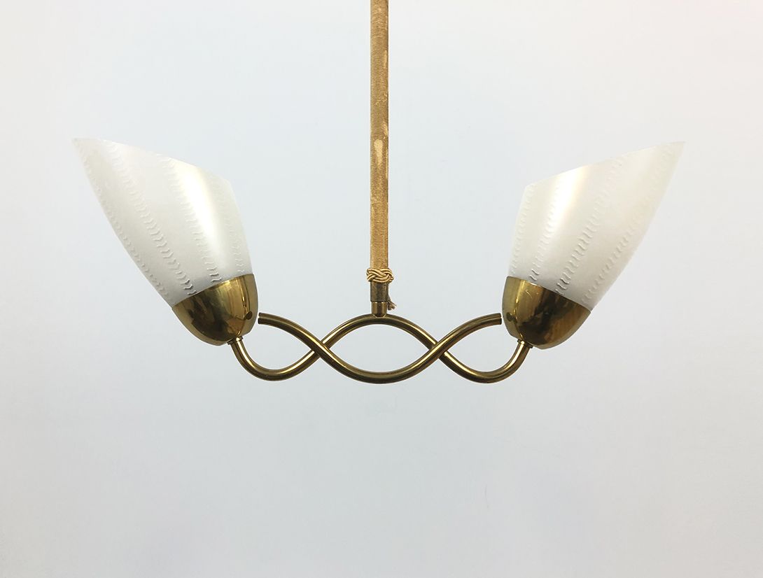 Foto Super Long Golden Pendant Lamp h109