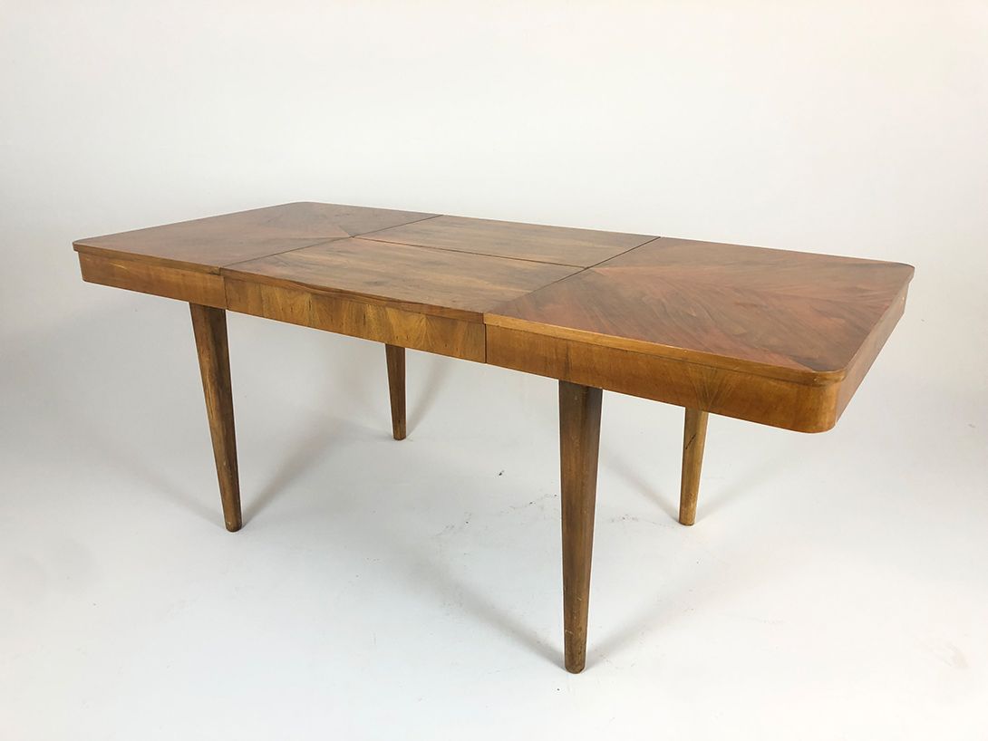 Foto Extendable Wooden Dining Table h76x120x85