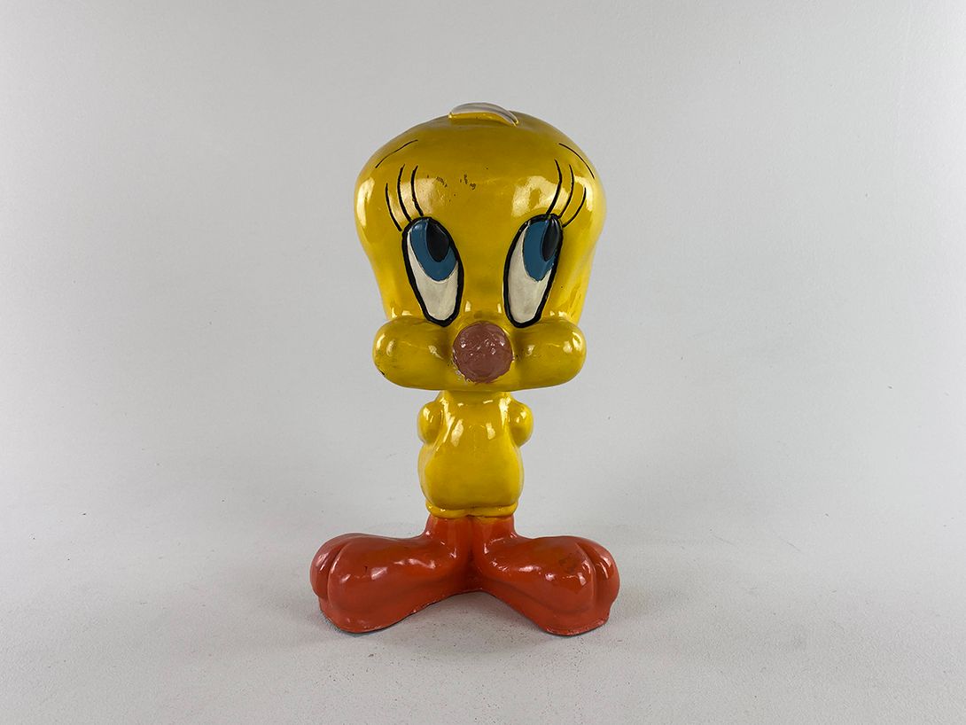 Foto Porcelain Tweety Piggy Bank