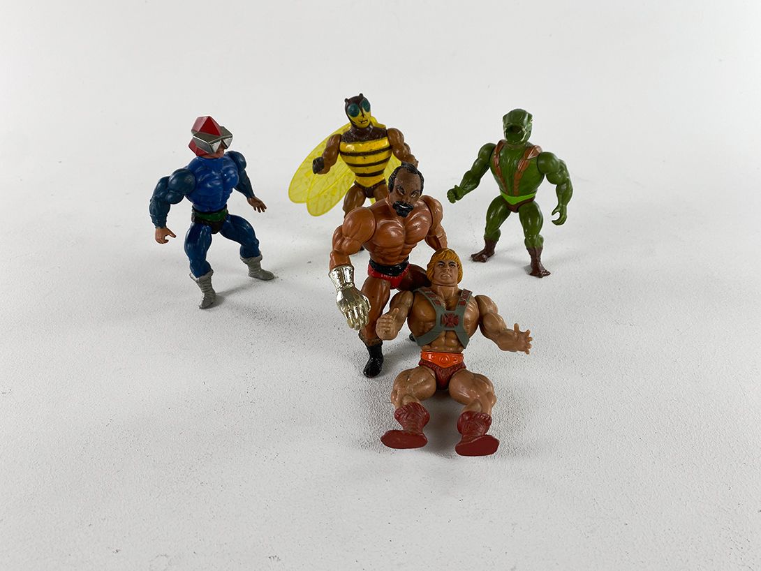 Foto Various Mattel Action Figures including &#8220;He-Man&#8221;